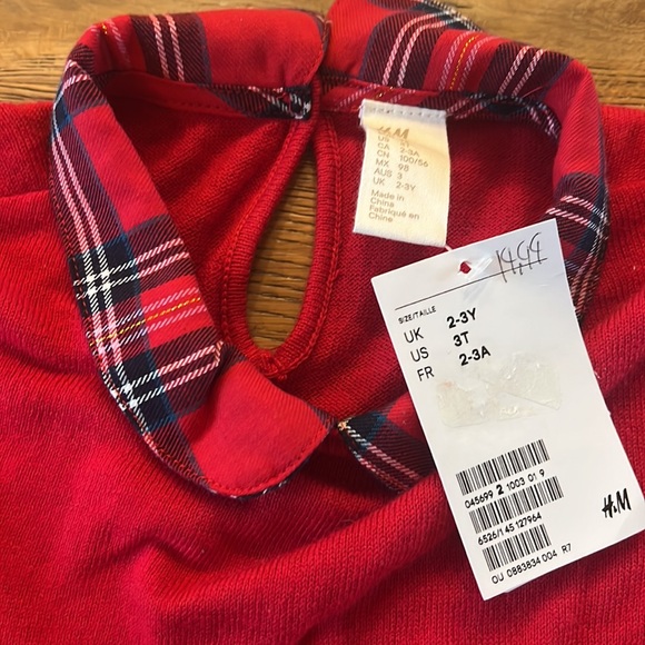 New With Tags Toddler Girl Dress by HM Size 3T - Picture 2 of 3